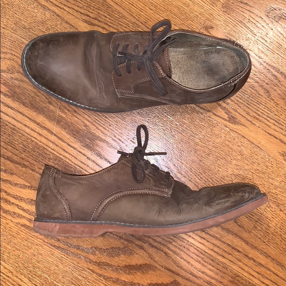 Men’s 11 business casual brown shoes
